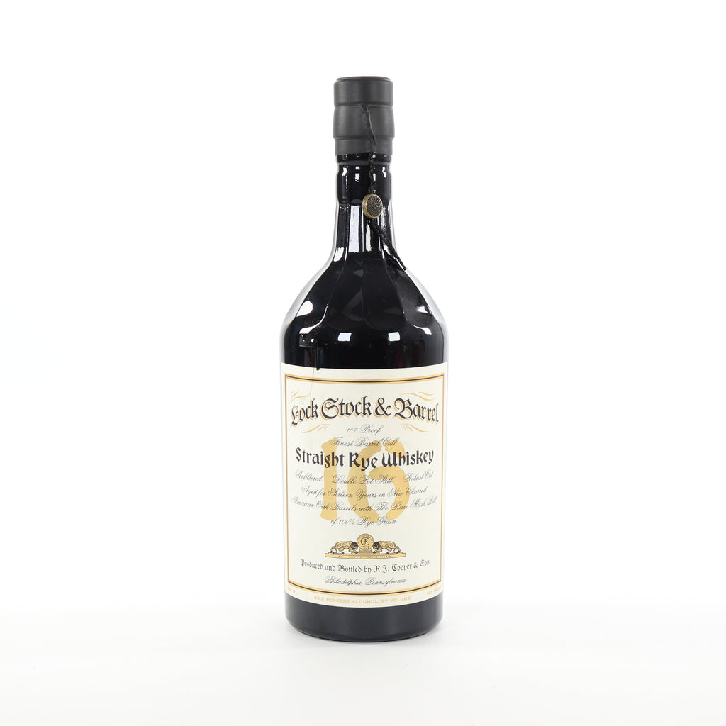 R. J. Cooper & Son Lock, Stock & Barrel 16YO Pennsylvania Straight Rye Whiskey - Distilled 2000 / Bottled 2016 (53.5%, 75cl)