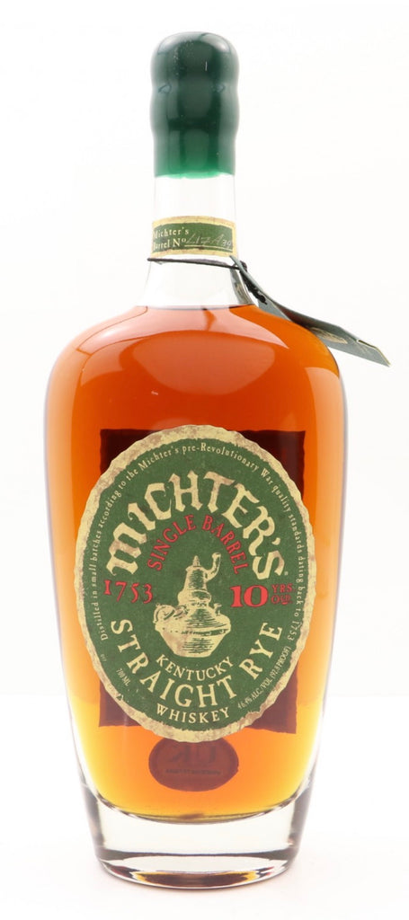 Michter's Single Barrel 10YO Kentucky Straight Rye Whiskey - Distilled 2007 / Bottled 2017 (46.4%, 70cl)