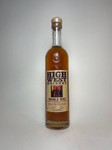High West Double Rye Blended American Rye Whiskey - 2010s (46%, 70cl)