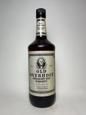 A. Overholt's Old Overholt 3YO Kentucky Straight Rye Whisky - Current (40%, 100cl)