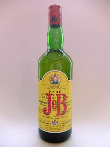 J & B, Blended Scotch Whisky - 1980s (43%, 75cl)