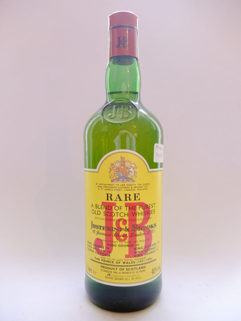 Whisky Blended Scotch Whisky J&B