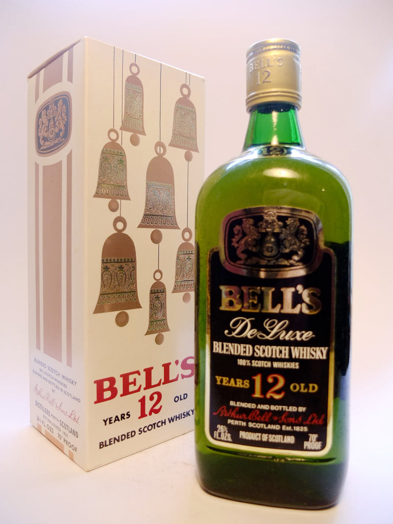Bell’s 12 Year Old De Luxe Blended Scotch Whisky - 1970s (40%, 75cl)