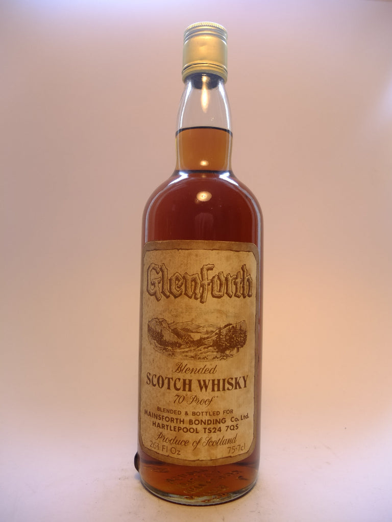 Glenforth Blended Scotch Whisky - 1970s (40%, 75.7cl)