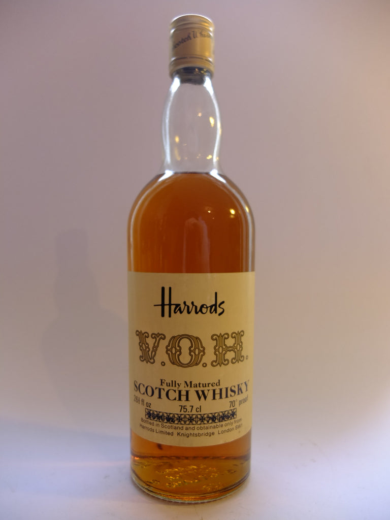 Harrod's V.O. H. Fully Matured Scotch Whisky - 1970s (40%, 75.7cl)
