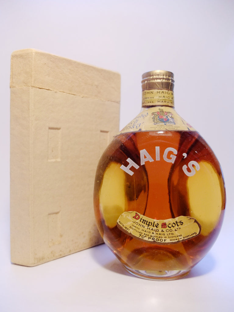 John Haig's 12YO Dimple Blended Scotch Whisky - Late 1940s (40%, 75cl)