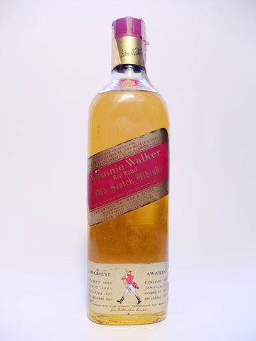 Johnnie Walker Red Label Blended Scotch Whisky - 1970s (40%, 75cl)