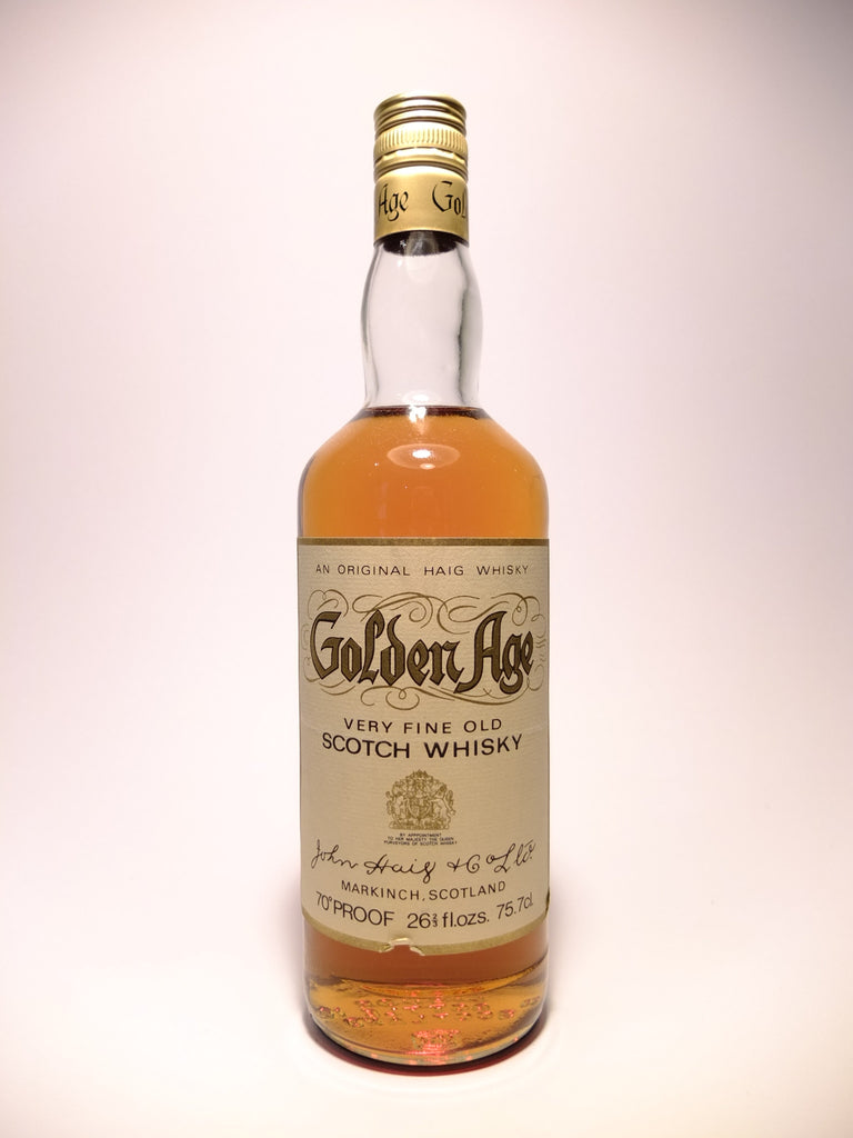John Haig's Golden Age Blended Scotch Whisky - 1970s (40%, 75.7cl)