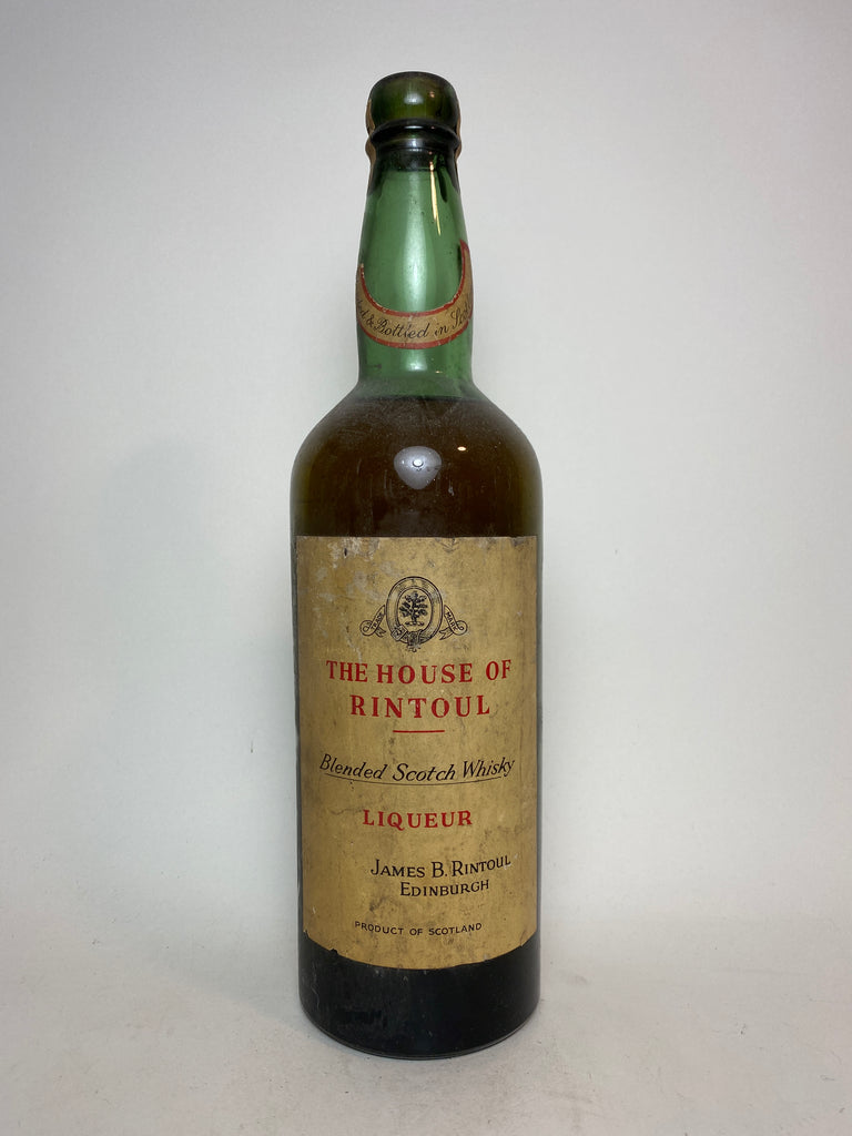 James B. Rintoul's Blended Scotch Whisky Liqueur - 1930s (ABV Not Stated, 75cl)