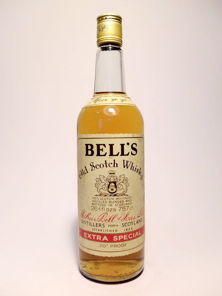 100％本物保証！ Whisky Scotch Old Bell's Extra 75cl (40%, 1970s - Special ウイスキー