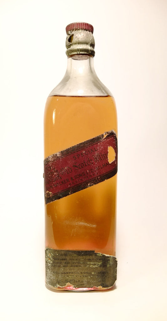 Johnnie Walker Red Label Special Old Scotch Whisky - 1930s (40%, 75cl)