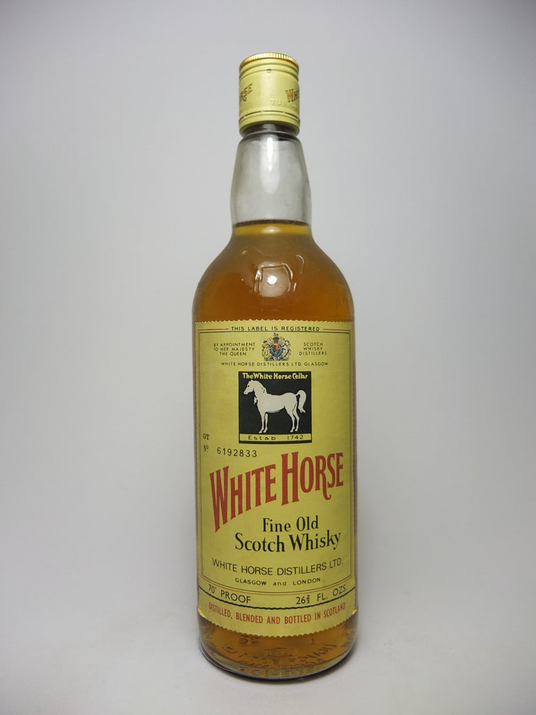 White Horse Blended Scotch Whisky - 1970s (40%, 75cl)