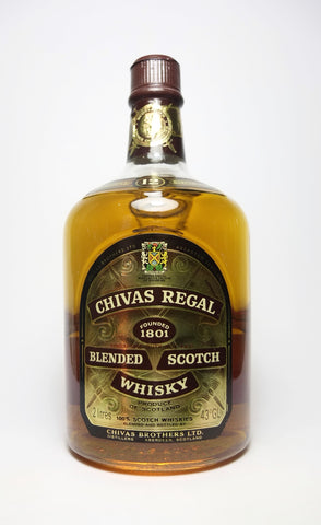 Chivas Regal, 12YO Blended Scotch Whisky - 1980s (43%, 200cl)