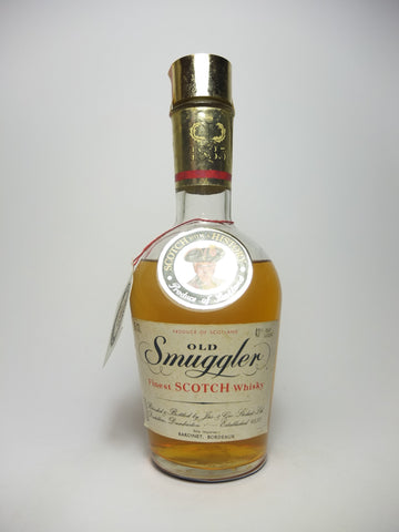 James & George Stodart's Old Smuggler Blended Scotch Whisky - 1970s	(43%, 75cl)