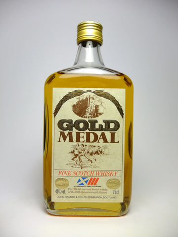 John Crabbie Commonwealth Games Gold Medal Blended Scotch Whisky, distilled 1974, bottled 1986 (40%, 75cl)