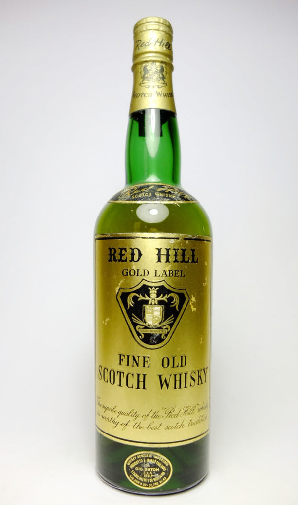 Red Hill Gold Label Fine Old Blended Scotch Whisky - pre-1964 (43%, 75cl)