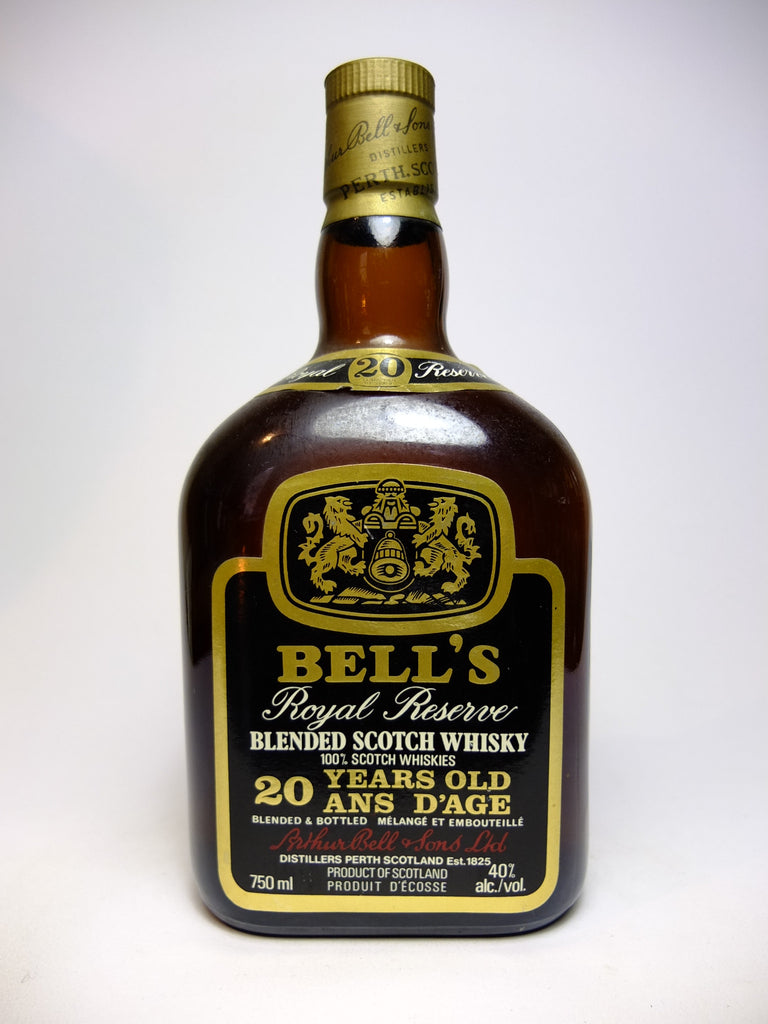 Bell's 20YO Royal Reserve Blended Scotch Whisky - 1970s (40%, 75cl)