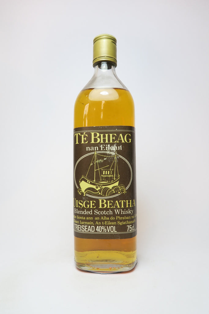 Té Bheag Uisge Beatha Blended Scotch Whisky - 1970s (40%, 75cl)