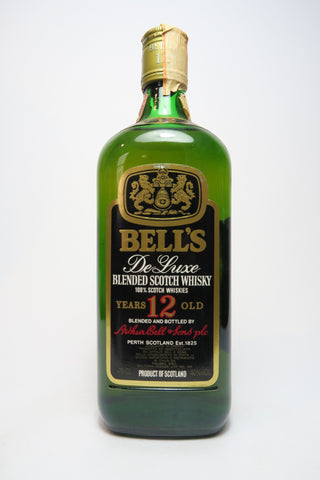 Bell's 12YO De Luxe Blended Scotch Whisky - 1980s (40%, 75cl)