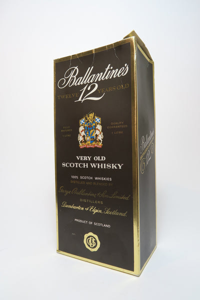 George Ballantine & Son's Ballantine's 12YO Very Old Scotch Whisky - 1 ...