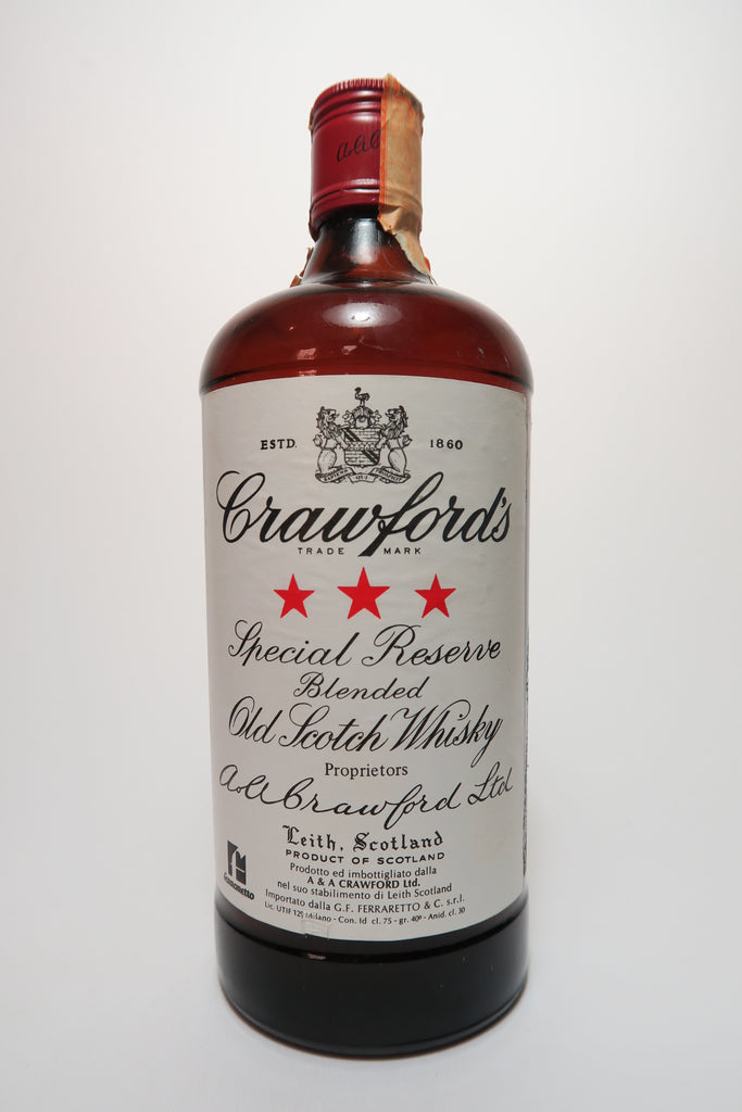 Crawford’s Blended Scotch Whisky - 1970s (40%, 75cl)