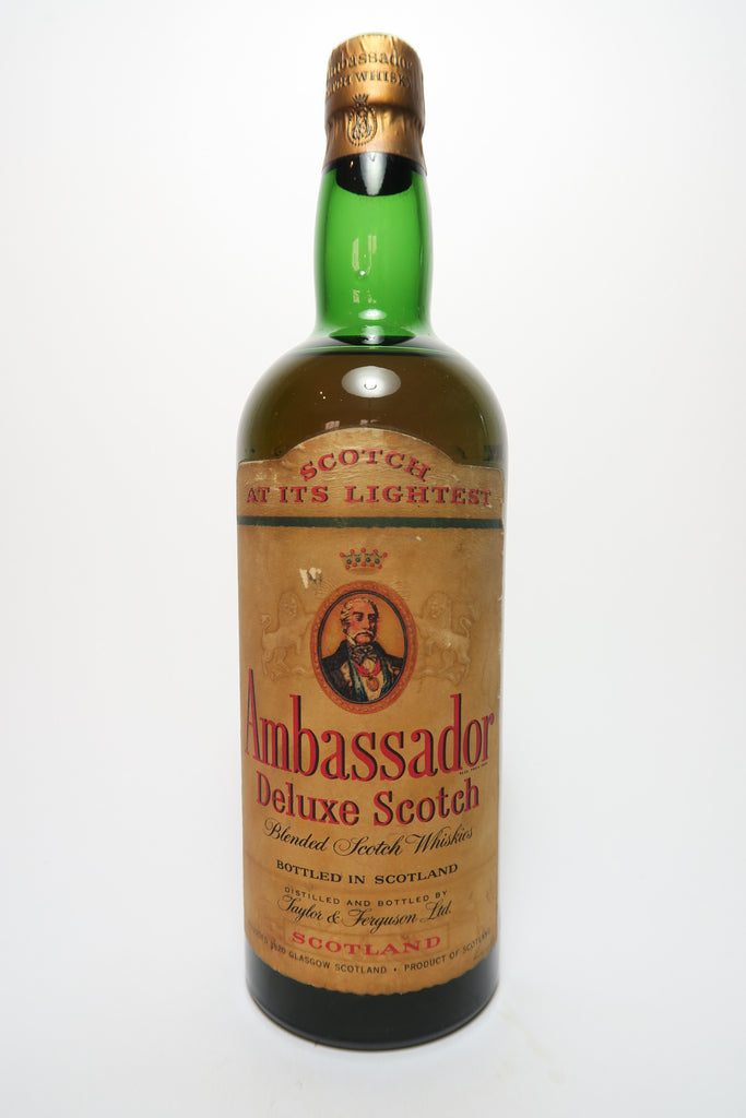 Taylor & Ferguson's Ambassador Deluxe Blended Scotch Whisky - Late 1950s / Early 1960s (40%, 75cl)