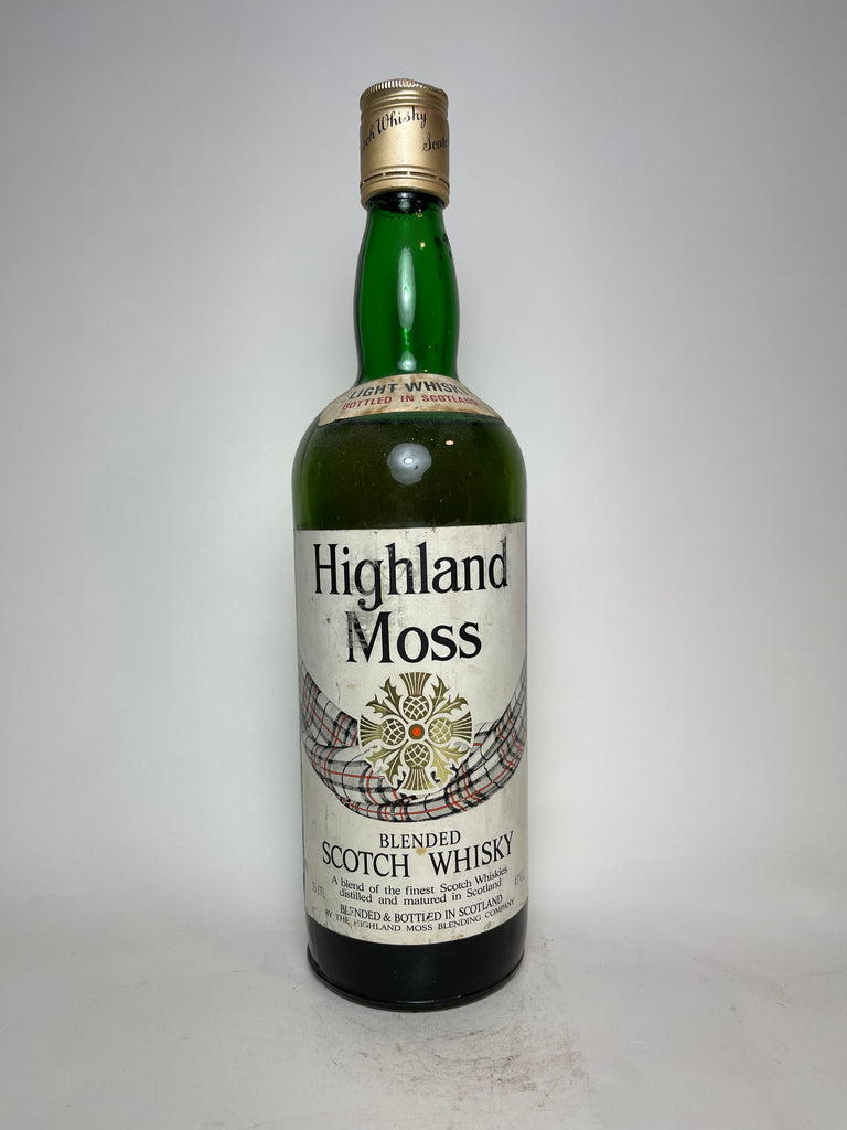 Highland Moss Blended Scotch Whisky - 1970s (43%, 75cl)
