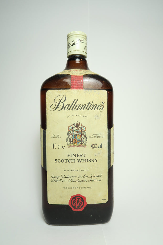 Ballantine's Finest Blended Scotch Whisky - 1980s (43%, 113cl)