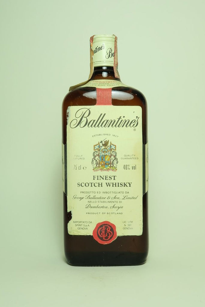 Ballantine's Finest Blended Scotch Whisky - 1970s (40%, 75cl)