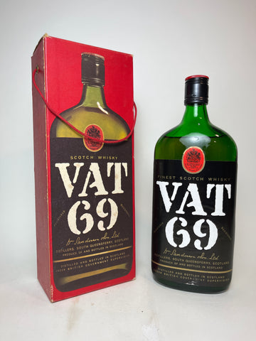 Sanderson's VAT 69 Blended Scotch Whisky - 1970s (Not Stated, 75cl)