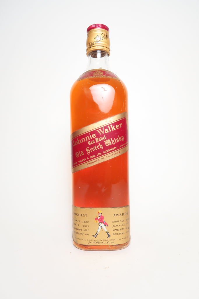 Johnnie Walker Red Label Blended Scotch Whisky - 1970s, (Not Stated, 9 –  Old Spirits Company