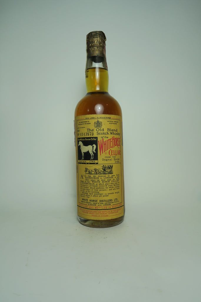 White Horse Blended Scotch Whisky - 1950s (43%, 75cl)
