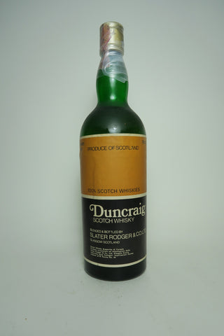 Slater, Rodger & Co. Duncraig Blended Scotch Whisky - 1960s (40%, 75cl)