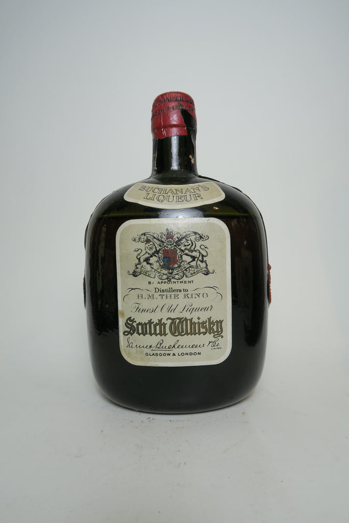 James Buchanan's Finest Old Liqueur Blended Scotch Whisky - 1910-36 (ABV Not Stated, 75.7cl)