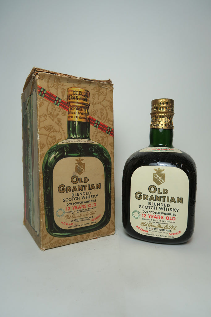 Old Grantian 12YO Blended Scotch Whisky - 1950s (43%, 75cl)