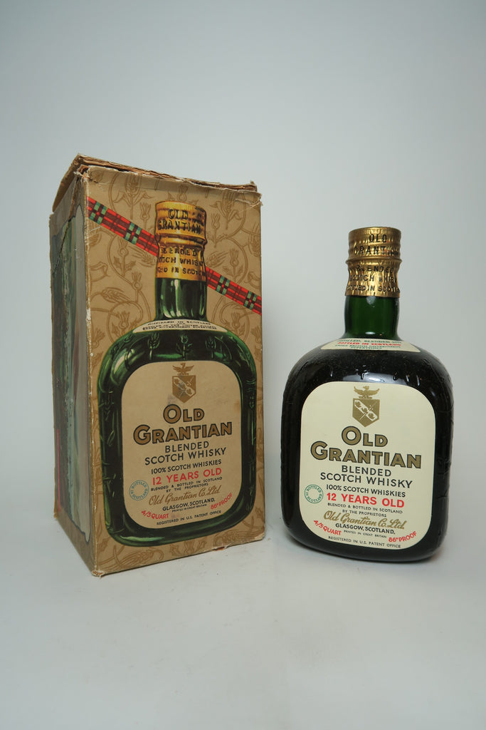 Old Grantian 12YO Blended Scotch Whisky - 1950s (43%, 75cl)