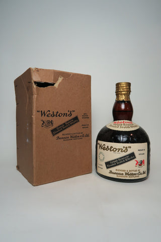 Duncan Weston Weston's Grand Reserve Blended Scotch Whisky - 1950s (43.4%, 75cl)