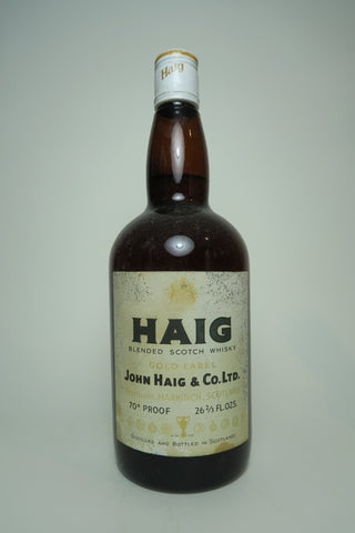 John Haig Gold Label Blended Scotch Whisky - 1970s (40%, 75cl)