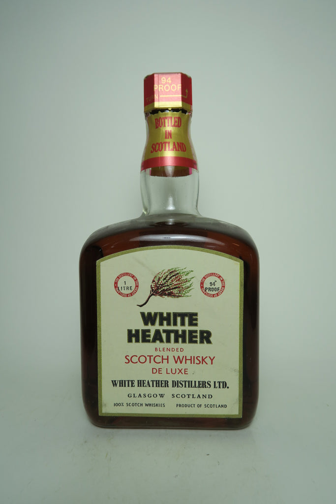 White Heather Blended Scotch Whisky - 1950s (47%, 100cl)