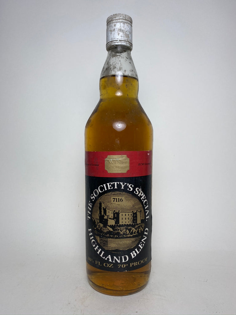 The Wine Society's Special Highland Blended Scotch Whisky - 1970s (40%, 75cl)