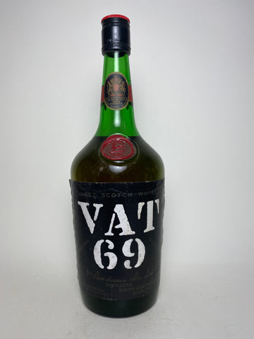 Sanderson's VAT 69 Finest Blended Scotch Whisky - 1970s (ABV Not Stated, 100cl)