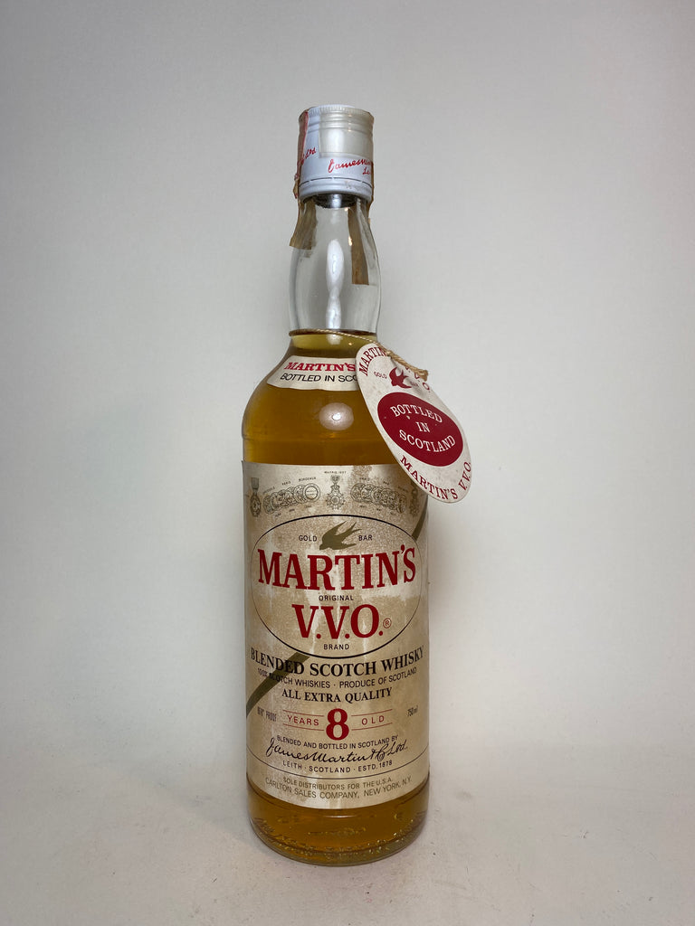 James Martin's V.V.O. 8YO Blended Scotch Whisky - 1970s (43.4%, 75cl)