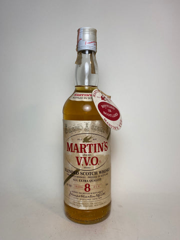 James Martin's V.V.O. 8YO Blended Scotch Whisky - 1970s (43.4%, 75cl)