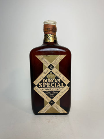 Duncan Bros & Mackay Ltd Duncan Special De Luxe Blended Scotch Whisky - 1950s (43%, 75cl)