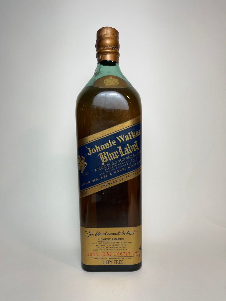 Johnnie Walker Blue Label - post-1992 (43%, 100cl)
