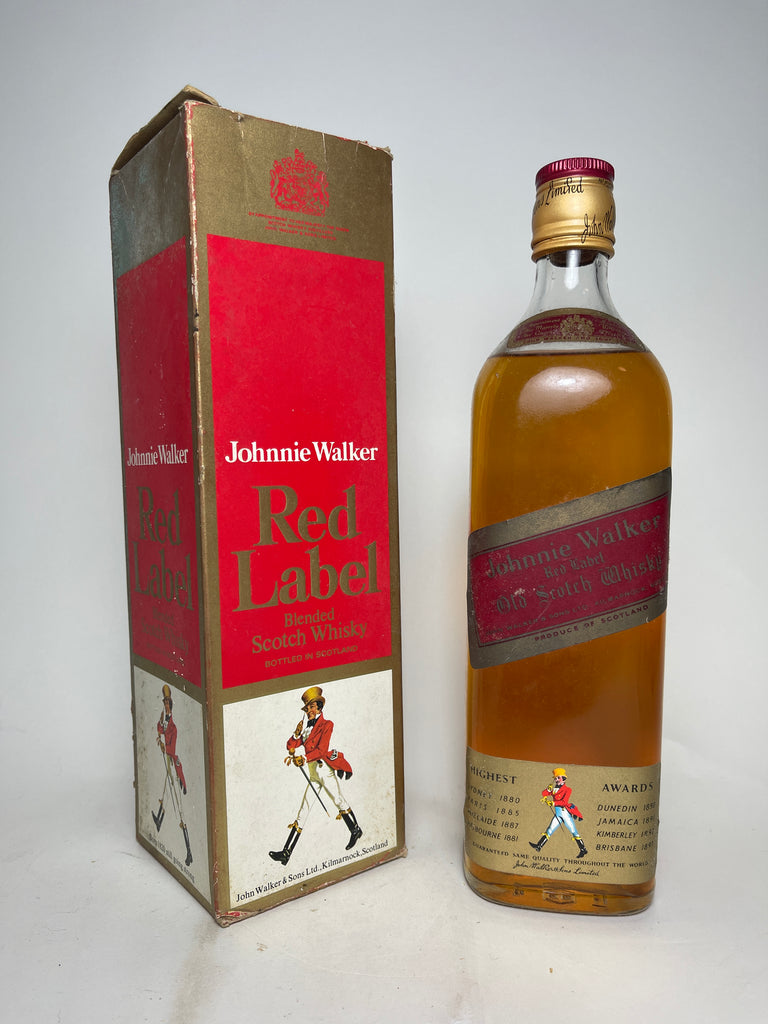 Johnnie Walker Red Label Blended Scotch Whisky - 1970s (ABV Not Stated, 75cl)