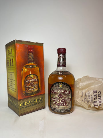 Chivas Regal 12YO Blended Scotch Whisky - 1960s (43%, 75cl)