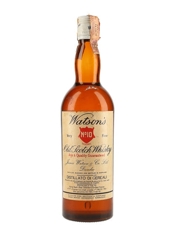James Watson's No. 10 Very Fine Old Blended Scotch Whiskey - 1970s (43%, 75cl)