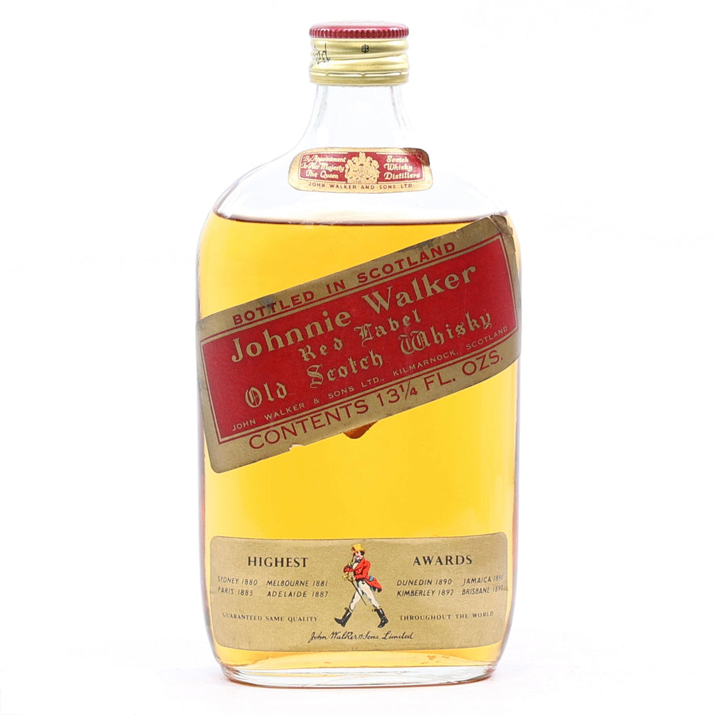 Scotch Whisky 1970s Johnnie Blended - Red Old 37.5cl) Company Walker Spirits Label (40%, –