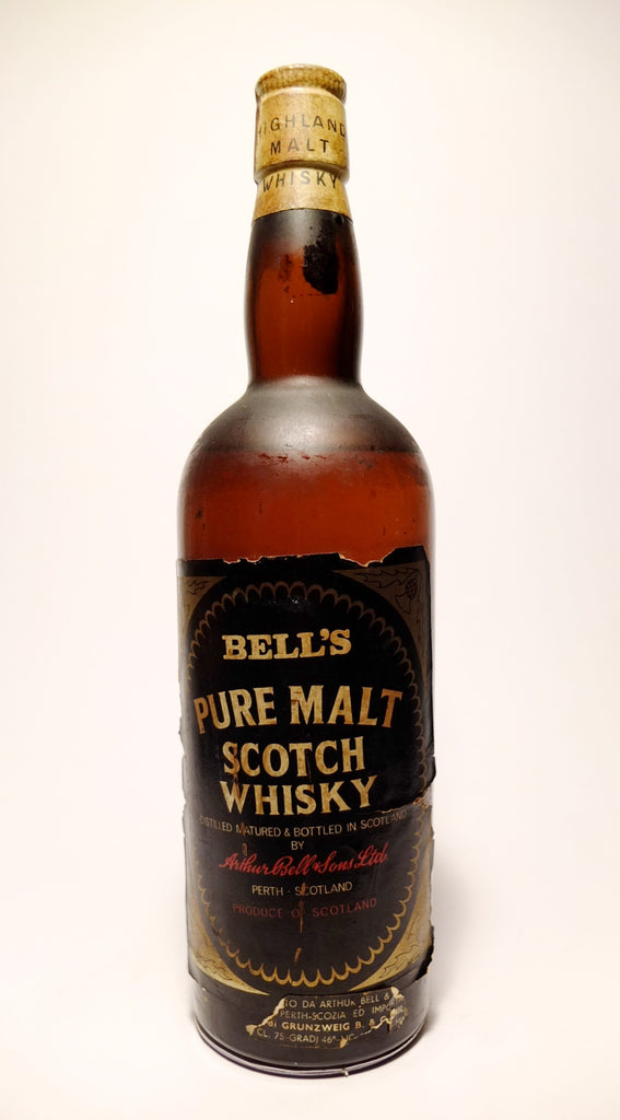 Arthur Bell's Pure Malt Blended Scotch Whisky - 1960s (46%, 75cl)